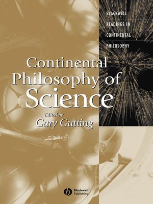 cover image of Continental Philosophy of Science